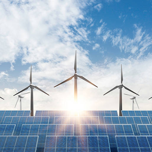 powering EVs though renewable source of electricity